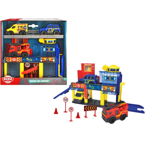 Räddningsstation SOS Dickie Toys