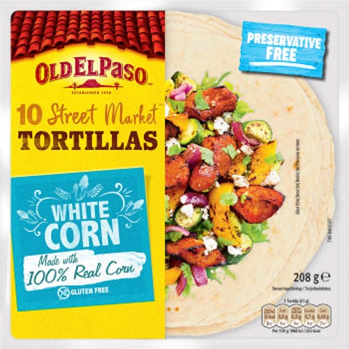 Majstortilla Glutenfri 10-p 208g Old el Paso