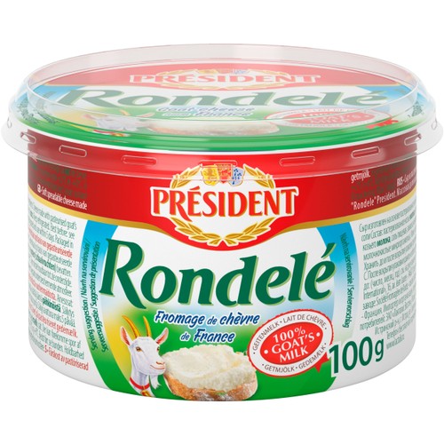 Chèvre Rondelé Getost 100g President