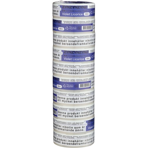 Zyn Violet Licorice 6mg S2 Stock