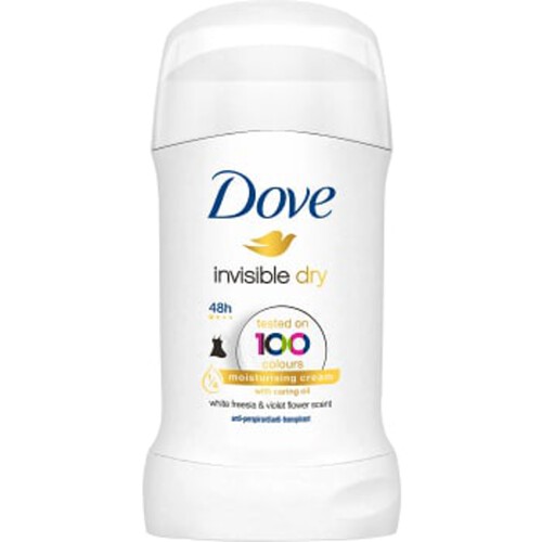 Deodorant Stick Invisible Dry 40ml Dove
