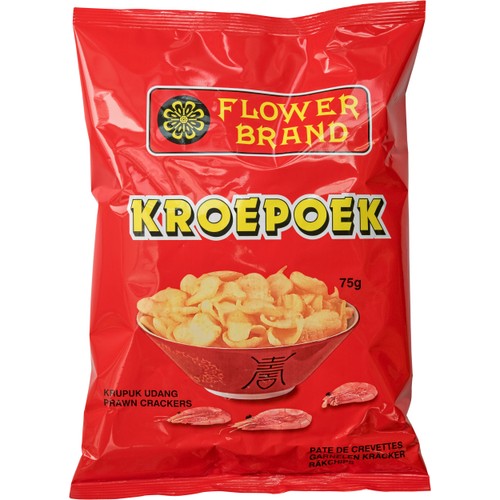 Kroepoek Räkchips 75g Flower Brand