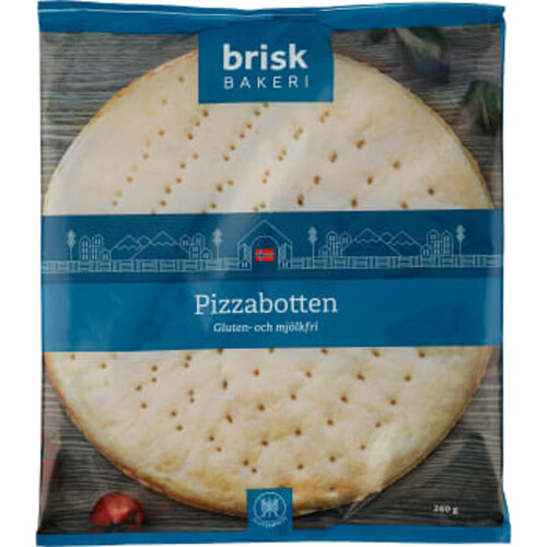 Pizzabotten Gluten- laktosfri 260g brisk