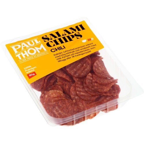 Salamichips Chili 80g PAUL och THOM