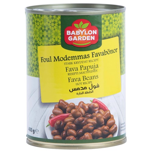 Foul Modemmas Favabönor Chilli 400g Babylon Garden