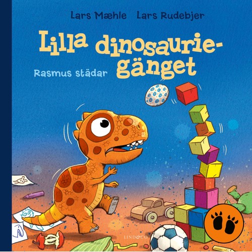 Lilla dinosauriegänget. Rasmus städar