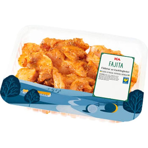 Kycklingbröstfilé bitar fajita 600g ICA