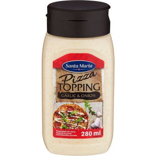 Pizzatopping Garlic & Onion 280g Santa Maria