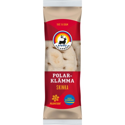 Polarklämma Skinka 70g Polarbröd