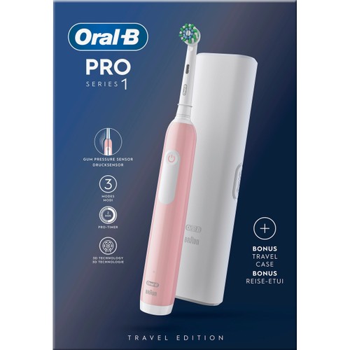 Eltandborste Pro1 Rosa Oral-B
