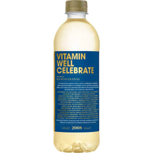 Celebrate Mango & ananas 50cl Vitamin Wel