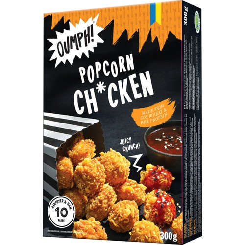 Veganska panerade  Popcorn chcken 300g Oumph
