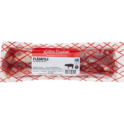 Fläskfile 500g Nyhléns Hugosons
