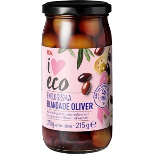 Oliver Blandade med kärnor Ekologisk 370g ICA I love eco 