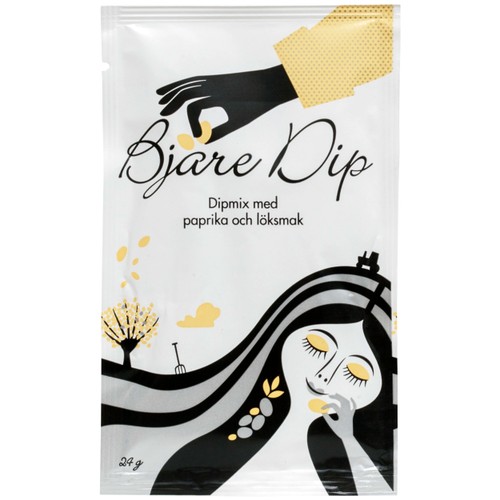 Dipmix med paprika och löksmak 24g Bjäre Chips