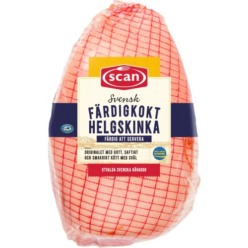 Helgskinka Färsk kokt ca 1,9kg Scan