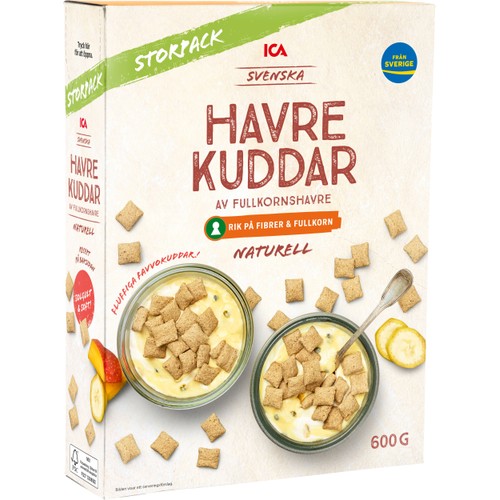 Svenska Havrekuddar 600g ICA