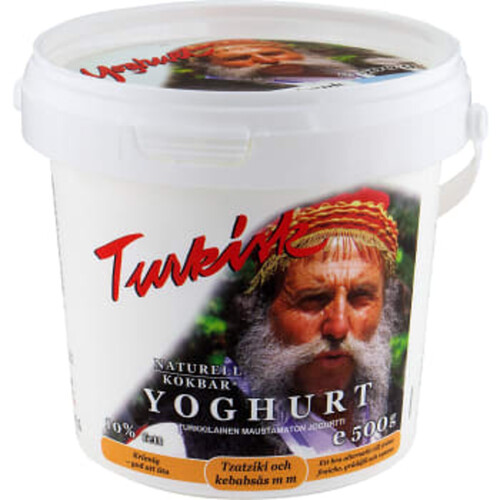 Yoghurt Turkisk Naturell 10% 500g Lindahls