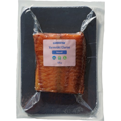 Clarias Färsk Varmrökt Naturell 125g Gårdsfisk