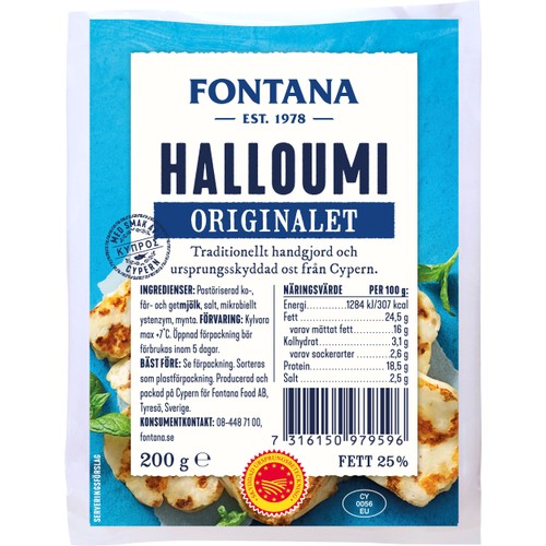 Halloumi orginal 200g Fontana