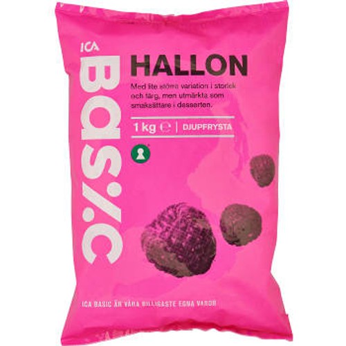 Hallon Fryst 1kg ICA Basic