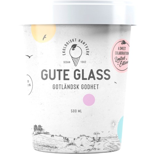 Glass Kanelbulle 500ml Gute Glass
