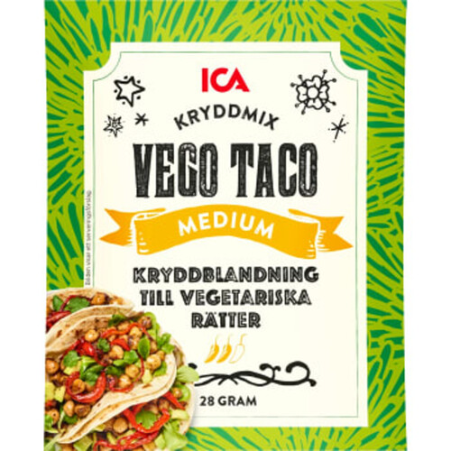 Kryddmix Vego Taco 28g ICA