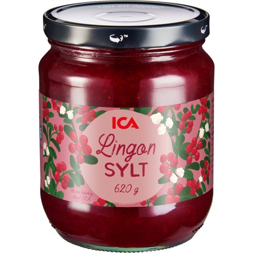 Lingonsylt 620g ICA