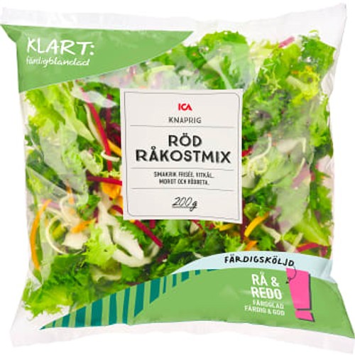 Röd råkostmix Sköljd 200g ICA