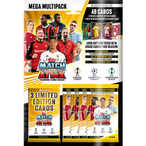 Fotbollskort Mega Multipack Match Attax