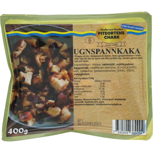 Ugnspannaka 400g Piteortens Chark