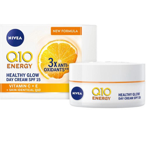 Dagkräm Q10 plusC+Energy D SPF15 50ml Nivea
