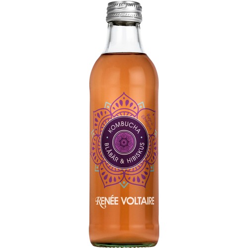 Kombucha Blåbär & Hibiskus 275ml Renée Voltaire