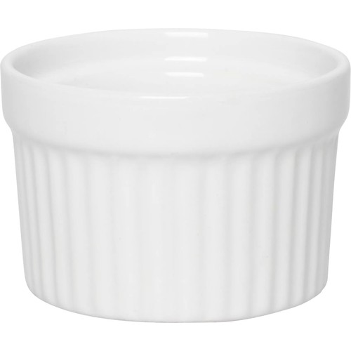 Ramekin Rund Vit 9x5cm ICA