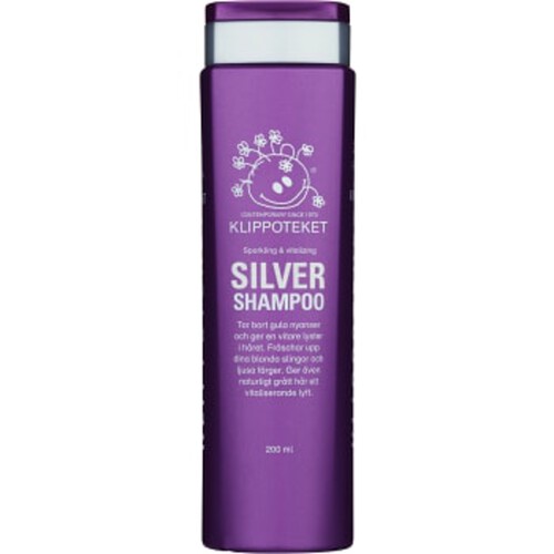 Shampoo Silver 200ml Klippoteket