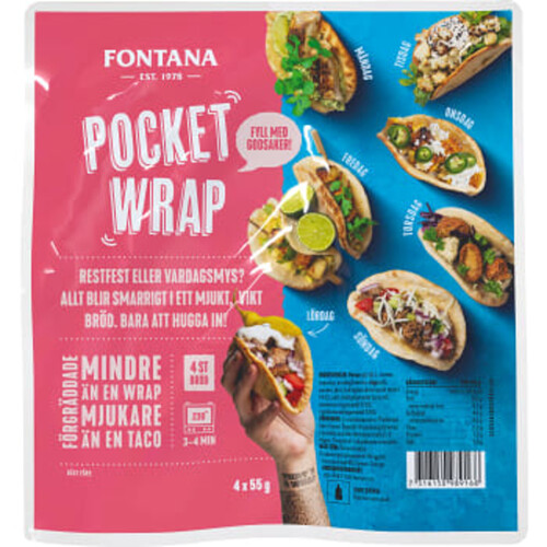 Pocket Wrap 220 g Fontana