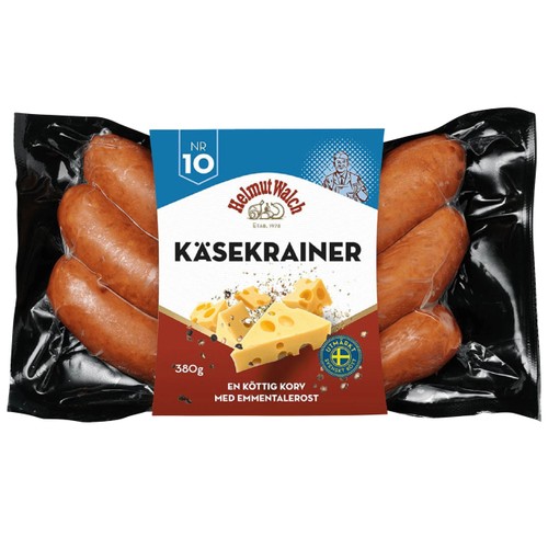 Korv Käsekrainer 380g Helmut Walch Charkuteri