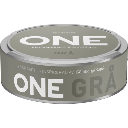 ONE Grå 20 Gram Göteborgs Rapé