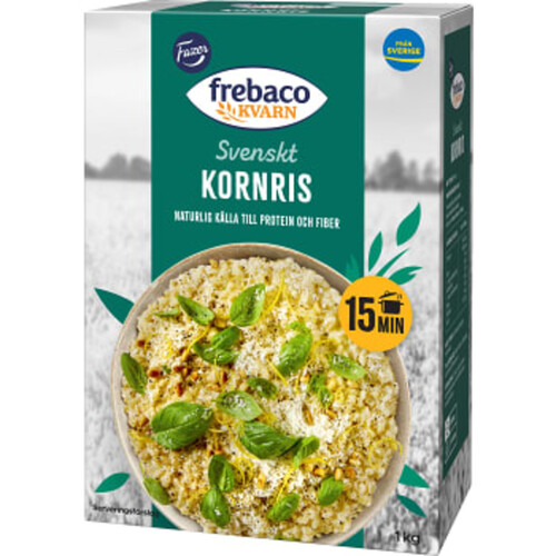 Svenskt Kornris 1kg Frebaco