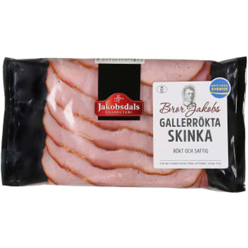 Skinka Bror Jakobs Gallerrökta 100g Jakobsdals