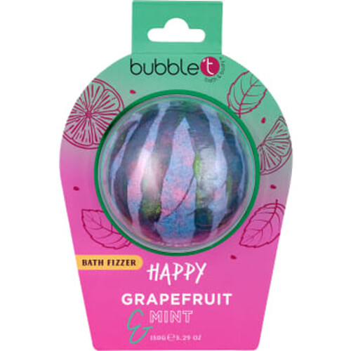 Badbomb Happy Grapefruit & Mint 150g BubbleT