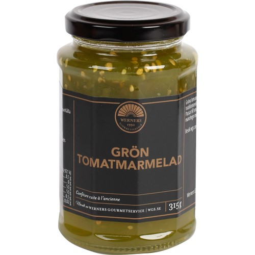 Tomatmarmelad Grön 315g Werners Gourmetservice