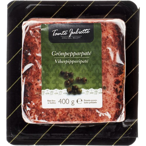 Grönpepparpaté 400g Tante Juliette