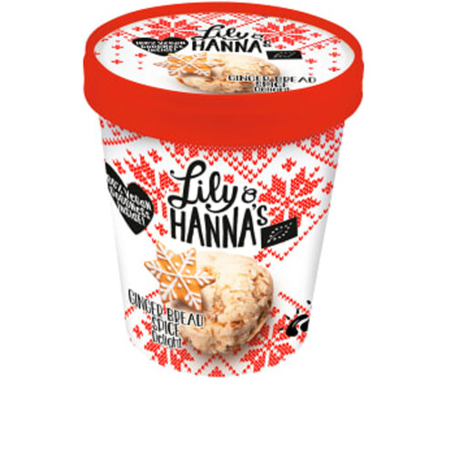 Glass Gingerbread Spice Delight 500ml Lily & Hanna's
