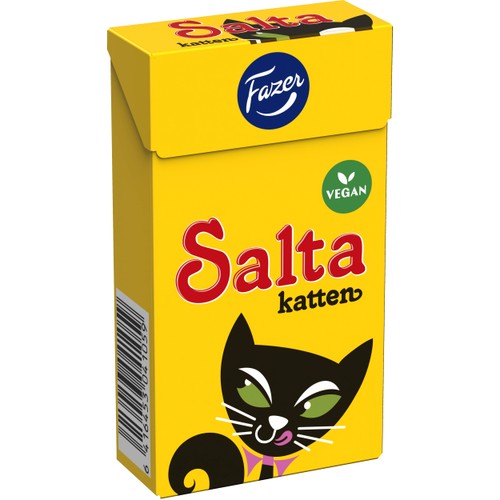 Tablettask Salta Katten 38g Fazer