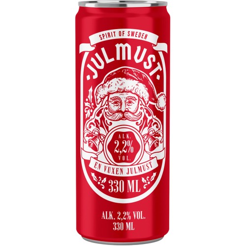 Julmust 2,2% 33cl Spirit of Sweden
