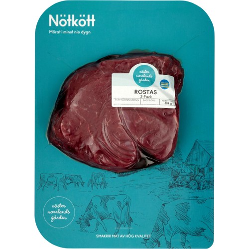 Rostas 2-pack ca 300g Västernorrlandsgården
