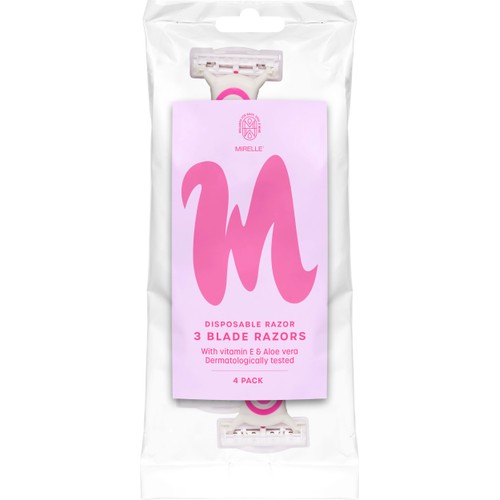 Engångshyvlar 3-blad 4p Mirelle