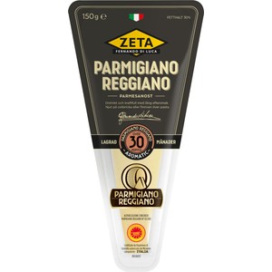 Parmesan Parmigiano Reggiano 30mån 150g Zeta