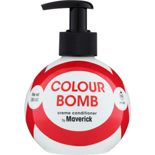 Färgbalsam för färgat hår Fire Red 250ml Colour Bomb